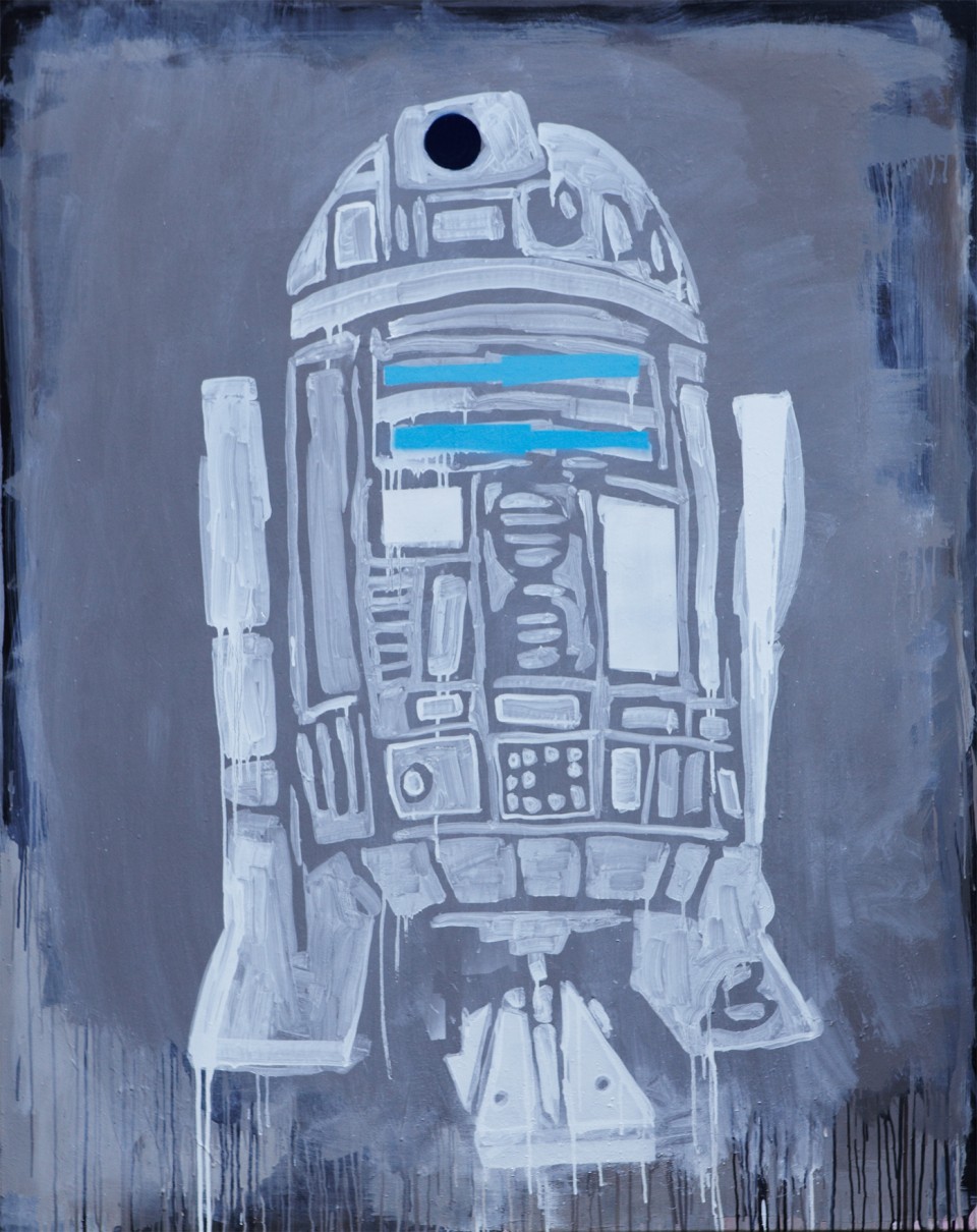 R2D2 by Barbara Smith