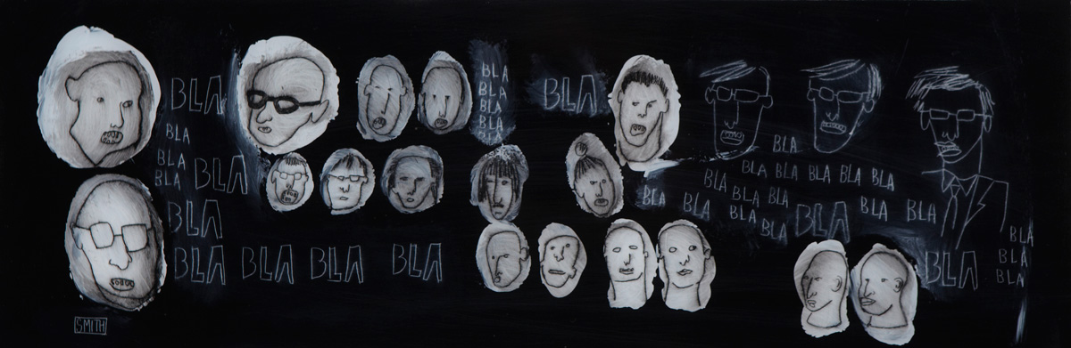 Bla Bla Bla - Barbara Smith Paintings