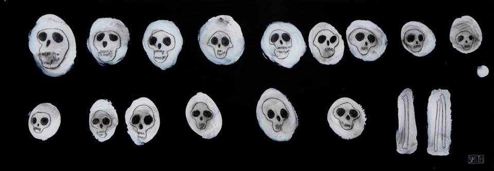 Skulls / Natural History Museum by Barbara Smith