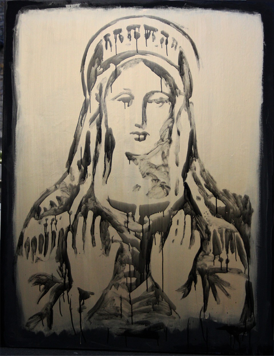 Crowned Virgin by Barbara Smith