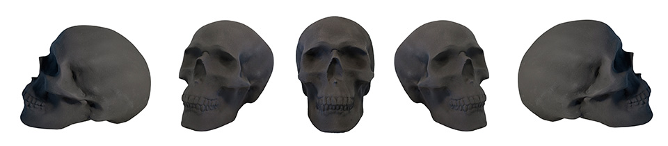 Black Matt Skulls