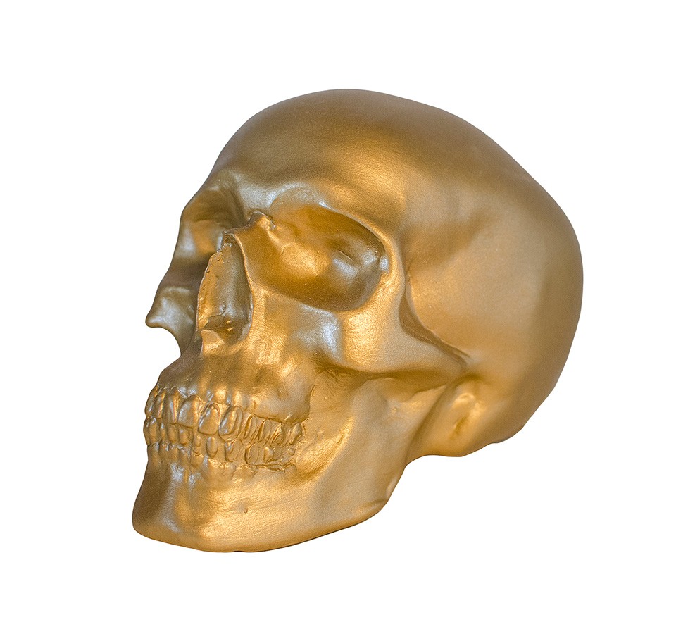 Gold Skull