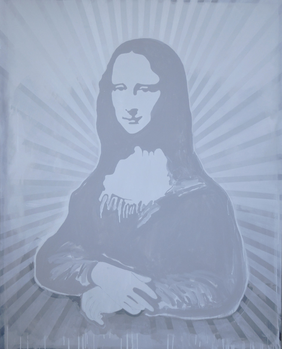 Mona Lisa - Painting by Barbara Smith